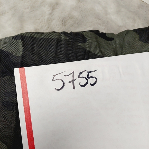 Splendid Women's Olive Camoflage Sweatpants Drawstring Jogger P5755 - Picture 9 of 9